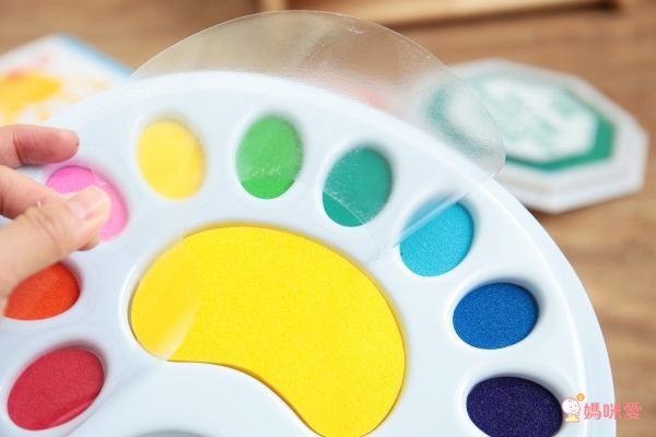 ilovekids - 指印畫印台+動物書