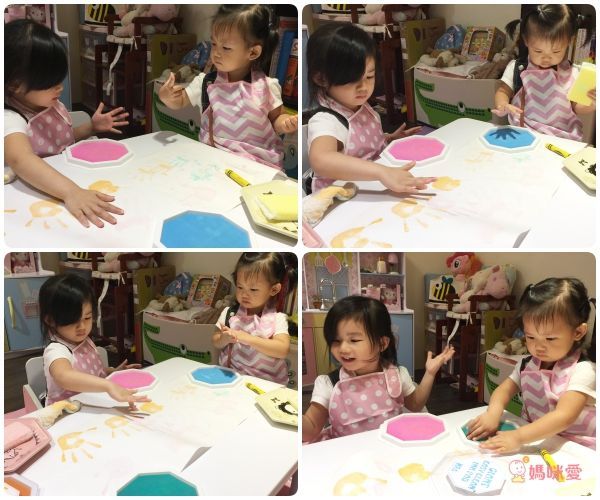 ilovekids - 快洗式超大印台-8色組-彩盒包裝