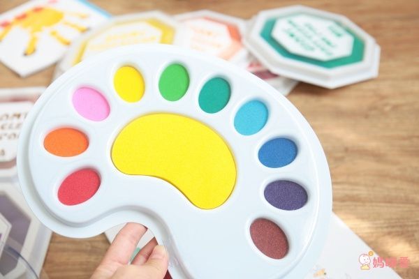ilovekids - 指印畫印台+動物書