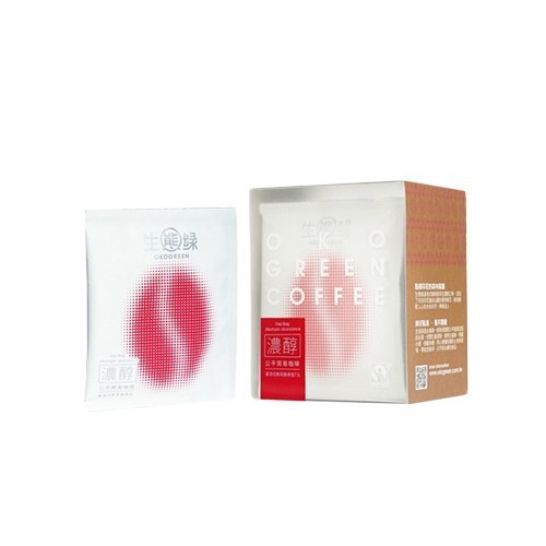 生態綠咖啡瀘泡式掛耳包