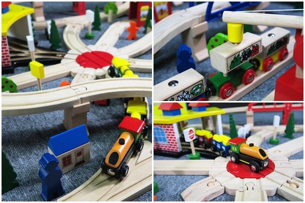 Mentari 火車道岔建構城市組