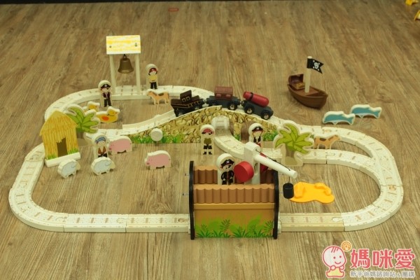 Mentari 海盜寶藏火車組