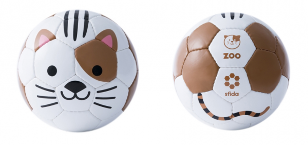 日本超人氣【 FOOTBALL ZOO】可愛動物足球 / 後背束口袋