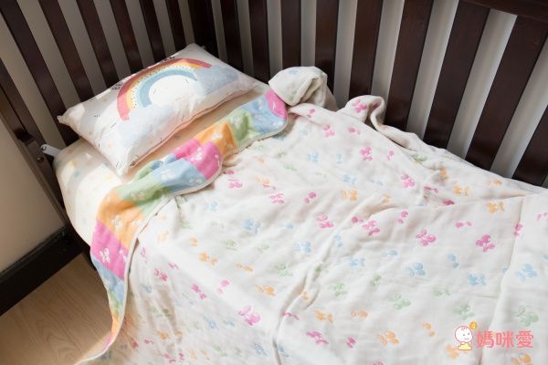 三河木棉六重紗防踢背心、紗布被