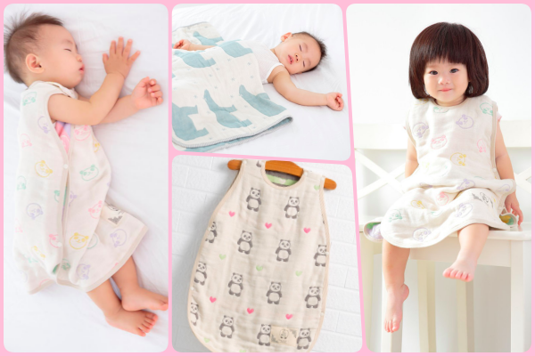 三河木棉六重紗防踢背心、紗布被