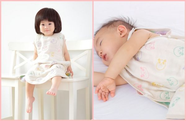 三河木棉六重紗防踢背心、紗布被