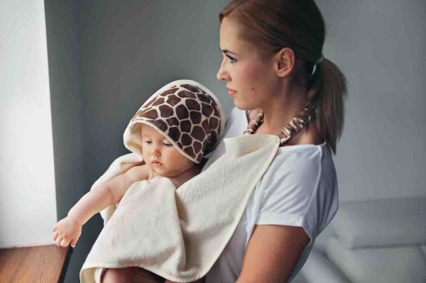 波蘭Maylily 竹棉新生兒浴巾