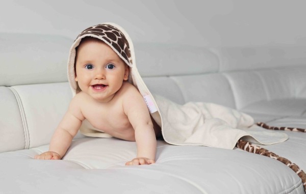 波蘭Maylily 竹棉新生兒浴巾