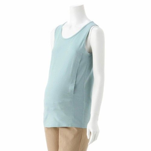 日本千趣會 吸汗快乾產前產後哺乳無袖上衣