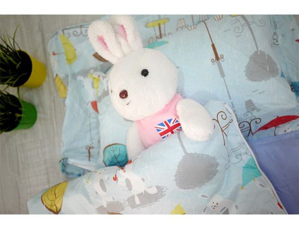 Fotex 芙特斯 - 兒童防蟎睡袋-睡袋-動物旅行(粉)