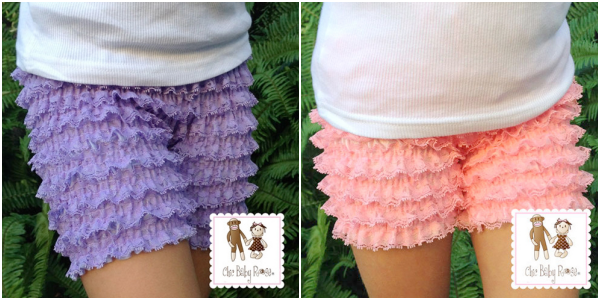 Chic Baby Rose 蕾絲短褲