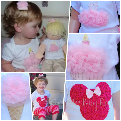 Chic Baby Rose 短袖上衣