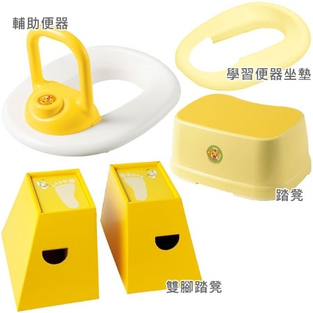 日本製巧虎幼兒輔助便器四件組