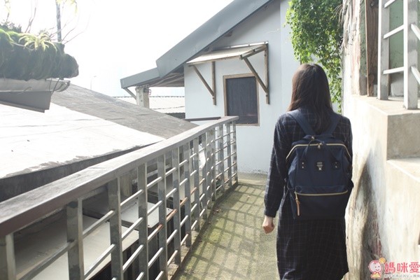 anello 手提肩背 2way 後取式拉鍊帆布媽媽包