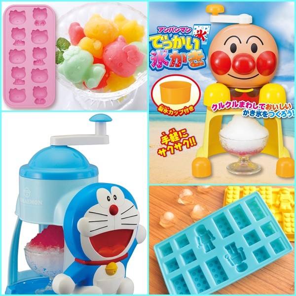 日本手作冰品好物 ✭ 趣味剉冰機 ✕ 超可愛製冰盒