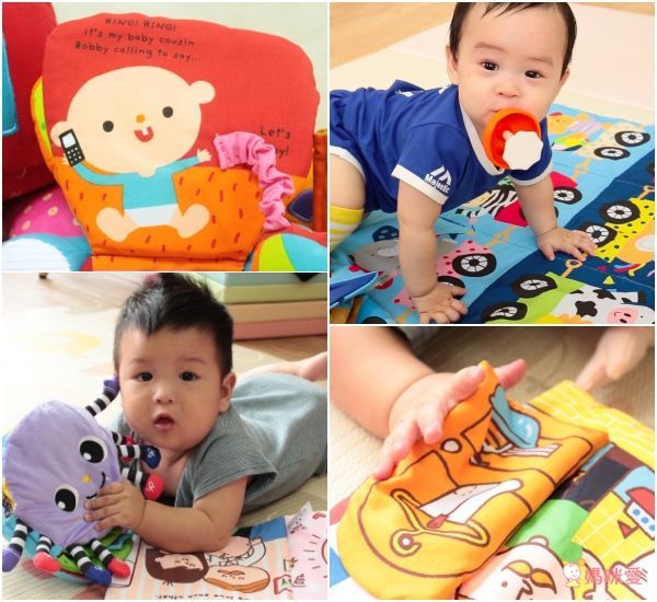 寶寶感官發展第一步【美國 K's Kids 布書】