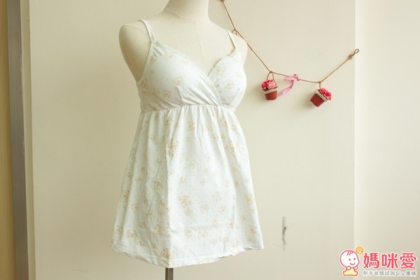 日本 Rosemadame 日本粉嫩色系產前產後兩用哺乳背心