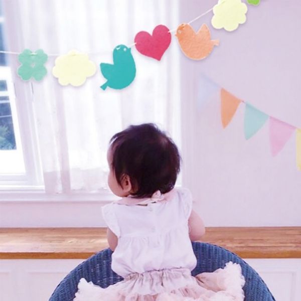 Memorico可愛萌萌mini裝飾旗" width=