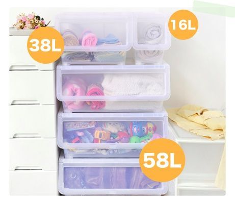 KEYWAY 大容量上掀式 / 抽屜式收納箱