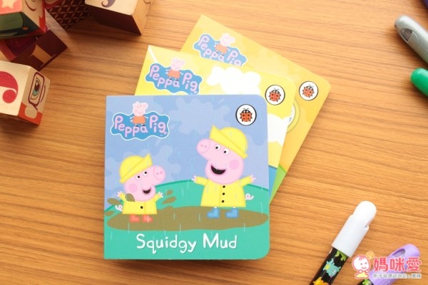 peppa pig, 粉紅豬小妹, 佩佩豬貼紙書, 繪本