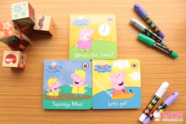 peppa pig, 粉紅豬小妹, 佩佩豬貼紙書, 繪本