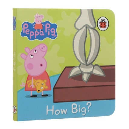 粉紅豬小妹厚頁書佩佩學大小 