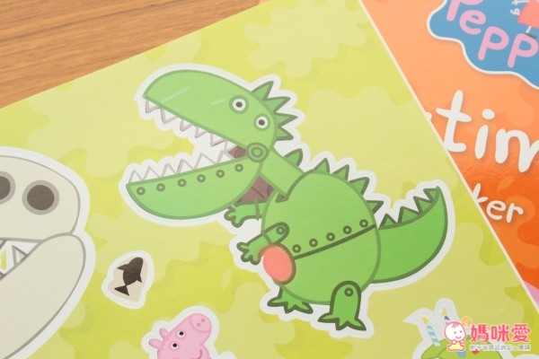 peppa pig, 粉紅豬小妹, 佩佩豬貼紙書, 繪本