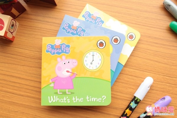 peppa pig, 粉紅豬小妹, 佩佩豬貼紙書, 繪本