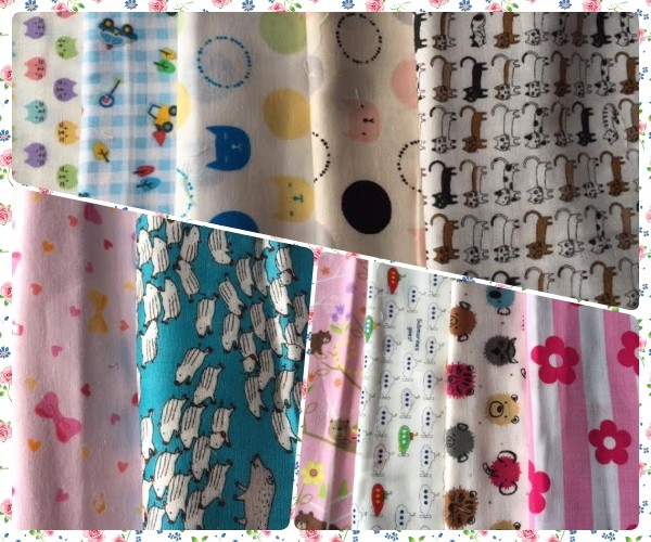 日本純手工八層紗雙面圍兜