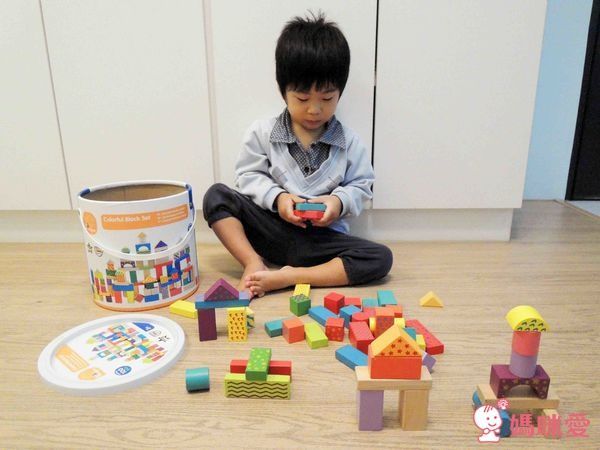 new! ✿美國 kids preffered 彩色益智積木組 (100塊裝)