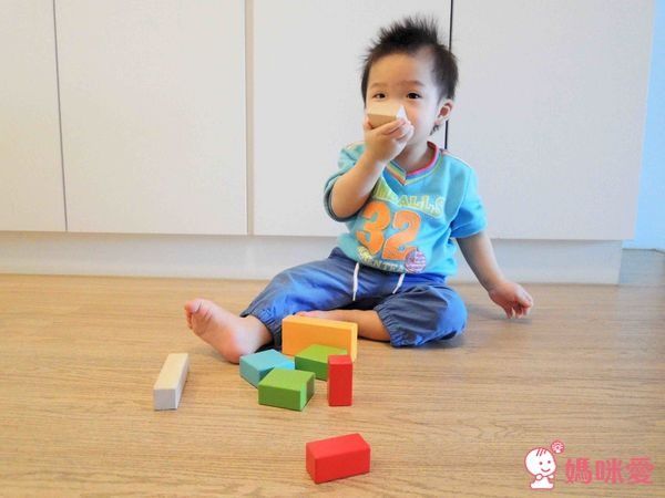 new! ✿美國 kids preffered 木質積木學步車