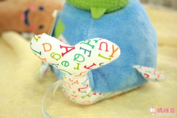 美國 Kids Preferred 親子旋轉音樂玩偶：鯨魚