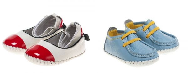 Little Blue Lamb男女小童鞋 ❤ 真皮好穿 ，踏步嗶嗶叫 ～讓學走路變有趣 ♪