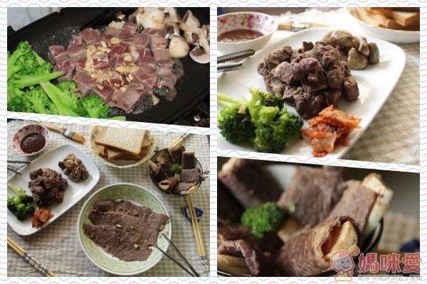 玫瑰廚房中秋精饌烤肉片,所做的美味料理