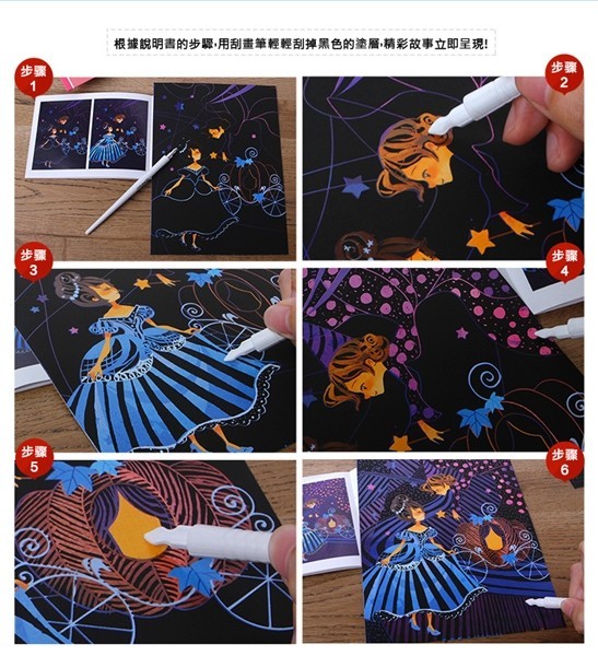 西班牙Joan Miro刮畫