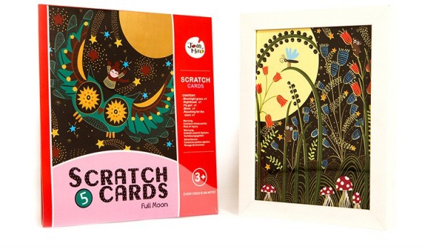 西班牙Joan Miro刮畫