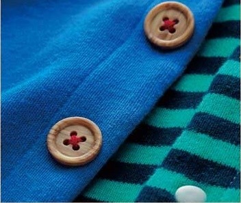 日本Nissen藍色條紋連身衣