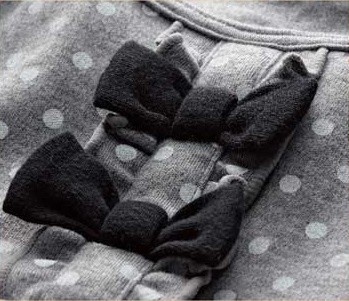 日本Nissen灰色水玉點點連身衣