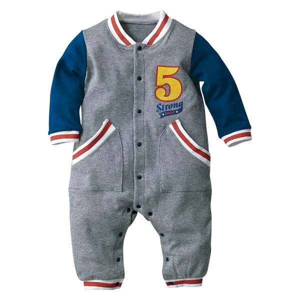 日本Nissen灰色運動風連身衣