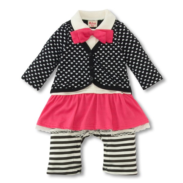 日本Nissen歌德搖滾風女寶連體衣