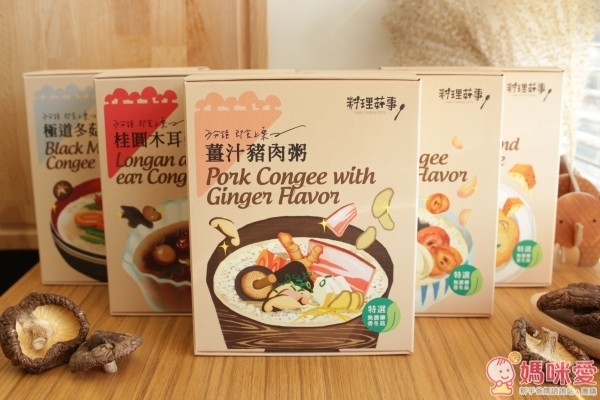 鹿窯菇事即時沖泡粥