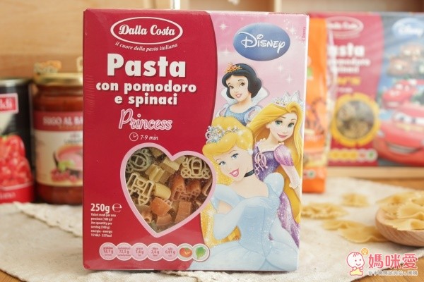 Dalla Costa 達樂義大利麵:迪士尼白雪公主造型(盒裝)