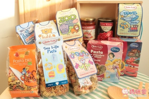 Dalla Costa 達樂義大利麵,有好多大人氣的迪士尼人物呢