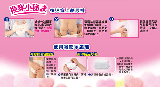 滿意寶寶 - 滿意寶寶輕巧褲-女用 (XL [12-17kg])-30片x4包/箱
