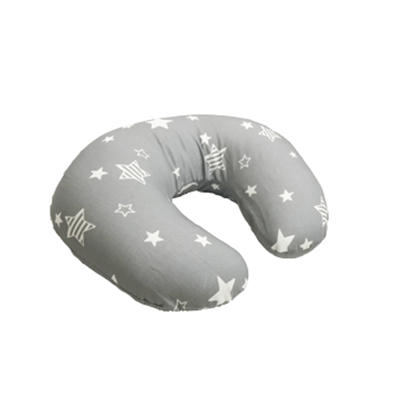 akachan honpo - 可全機洗之哺乳枕-灰色、星星-灰色
