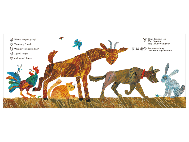 你要去哪裡？去看我的朋友！