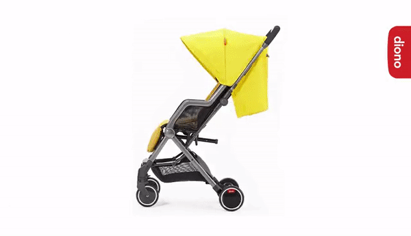 Diono - 西雅圖 璀沃斯 Diono TT 車 - 輕便型行李式秒收嬰幼兒推車-黑立方