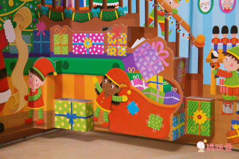 幼福文化 - 聖誕3本合購組-Merry Christmas歡樂聖誕節＋聖誕老公公的魔法雪球＋小馴鹿的第一個聖誕任務【立體書】