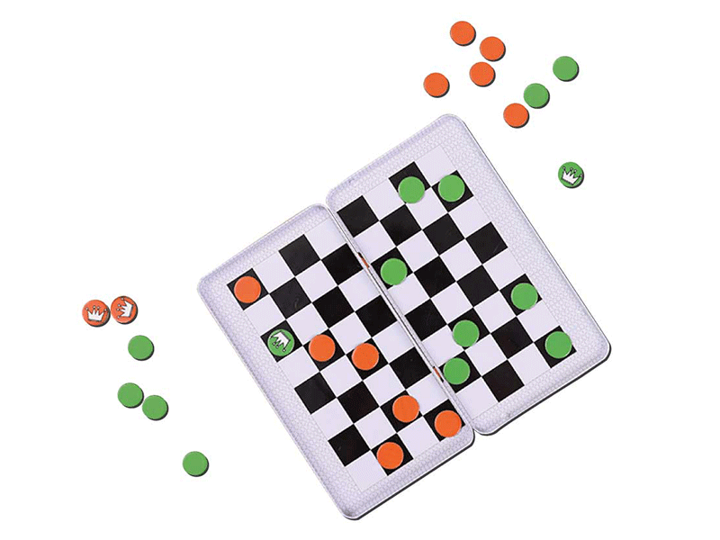 上誼文化 - 【紫牛隨身遊戲】雙人跳棋-4歲以上