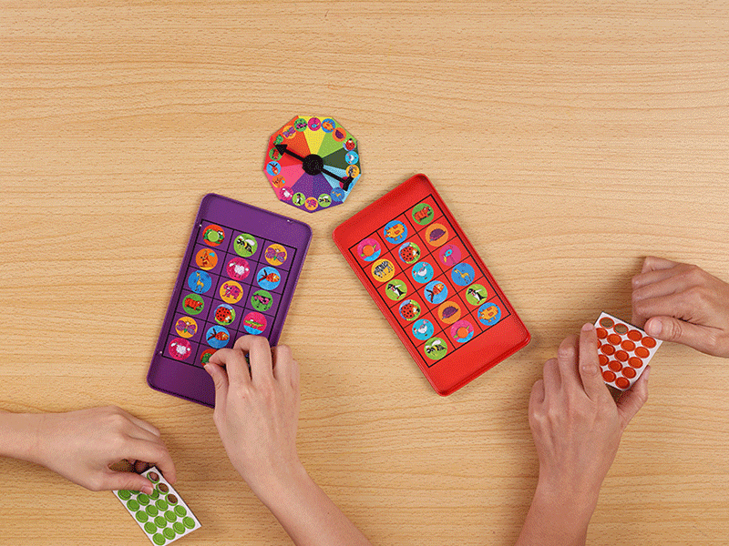 上誼文化 - 【紫牛隨身遊戲】動物賓果-3歲以上